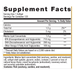 OmegaGenics Fish Oil EPA-DHA 1000 mg 120 softgels Supplement Facts Label