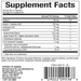 Mitochondrial Formula 120 caps Supplement Facts Label