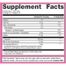 HerWellness Rapid Stress Relief 30 soft chews Supplement Facts