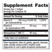 Vitamin D3 10,000 + K 60 Softgels Supplement Facts Label