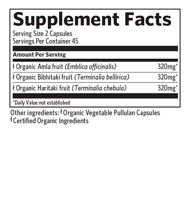 Triphala Capsules by Organic India