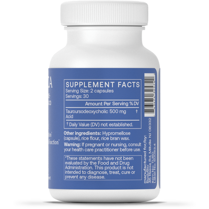 Tudca 60 capsules Supplement Facts