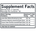 Herbal Sleep Aid 60 capsules Supplement Facts Label