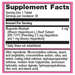 HerWellness Estrovera 30 Tablets Supplement Facts