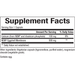 NEM Eggshell Membrane 500 mg 60 caps Supplement Facts Label