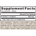 N-A-C Sustain 600 mg 60 tablets Supplement Facts Label
