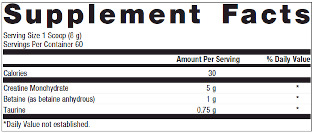 Creatine UP 60 Servings by Metagenics