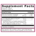 HerWellness Naturally Balanced 30 capsules Supplement Facts