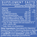 Resolvin 60 softgels Supplement Facts Label