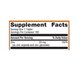 Zinc A.G. 180 tablets Supplement Facts Label