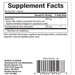 Resveratrol 60 caps Supplement Facts Label