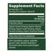 5 Ginseng 2 fl oz Supplement Facts Label