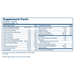 AyushMulti 90 caps Supplement Facts Label