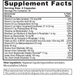 P2i Prenatal with Choline 120 capsules Supplement Facts Label