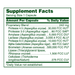 Urgent Support Digestive Enzymes 60 caps Supplement Facts Label