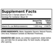 Methyl B12 Energy Boost 1,000 mcg 0.98 fl oz Supplement Facts Label