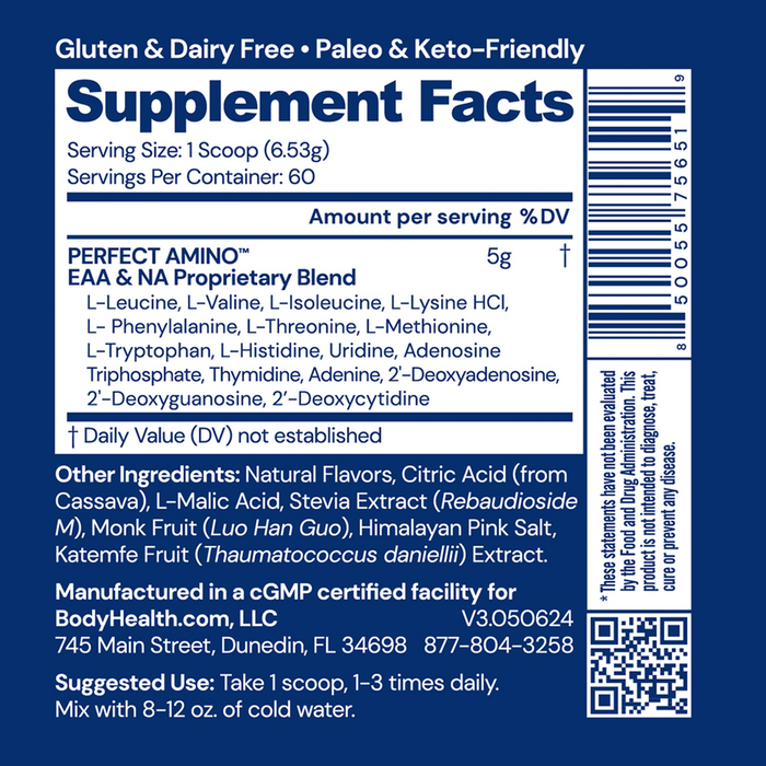 Perfect Amino Powder by BodyHealth