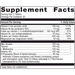 Lipo-Gen 90 tablets Supplement Facts Label