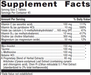 Lipo-Gen 90 tablets Supplement Facts Label