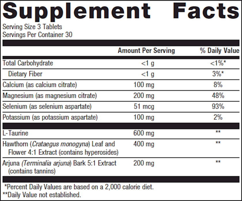 Cardiogenics Intensive Care 90 Tablets by Metagenics