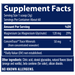 Magnesium Glycinate 180 g Supplement Facts Label
