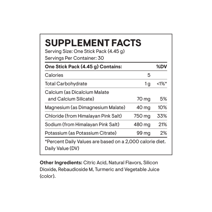 Daily Electrolytes Stick, 30 packs, Grapefruit by Thorne