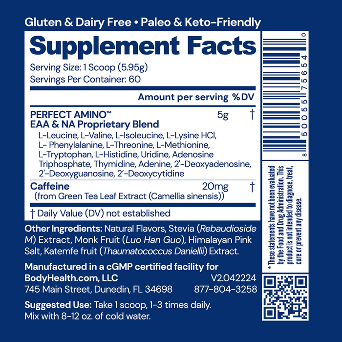 Perfect Amino Powder by BodyHealth