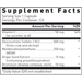 Glucosamine + MSM Forte 120 capsules Supplement Facts