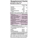 B Complete 16 fl oz Supplement Facts Label