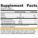 OmegaGenics Fish Oil EPA-DHA 500 mg 240 softgels Supplement Facts Label
