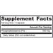 PS100 100 mg 120 capsules Supplement Facts Label