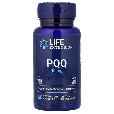 PQQ Caps w/ BioPQQ 10 mg 30 vcaps by Life Extension