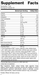 General Female Endocrine Pack, 60 Packs/Box, Rev 11 Supplement Facts