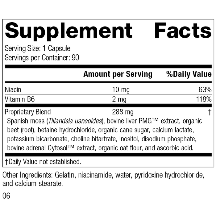 Betacol®, 90 Capsules, Rev 06 Supplement Facts