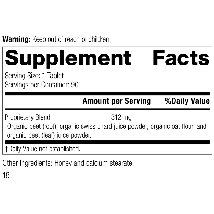 Betafood®, 90 Tablets, Rev 17 Supplement Facts