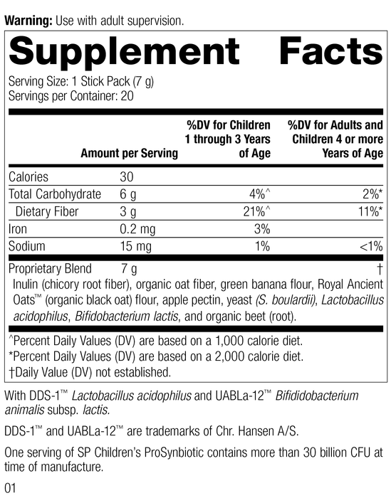SP Children's® ProSynbiotic, 20 Count