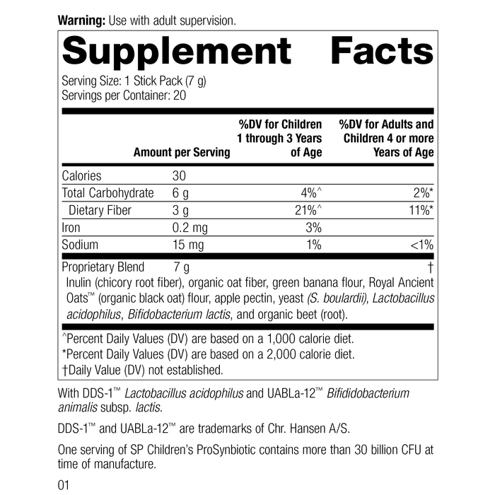 SP Children's® ProSynbiotic, 20 Count