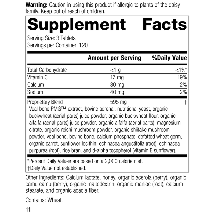 Cataplex® C, Rev 10 Supplement Facts