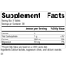 Rev 01 Supplement Facts