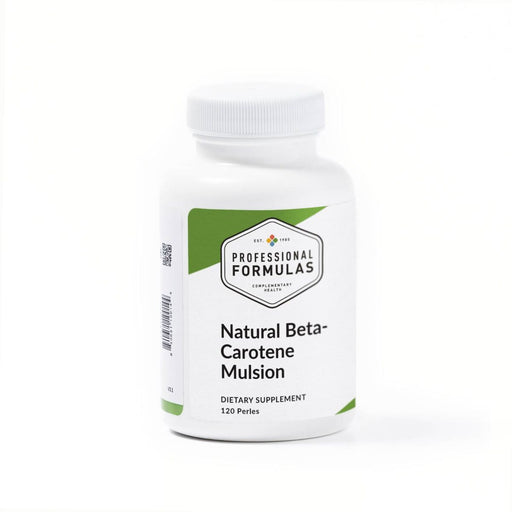 Professional Formulas, Natural Beta-Carotene Mulsion 120 perles
