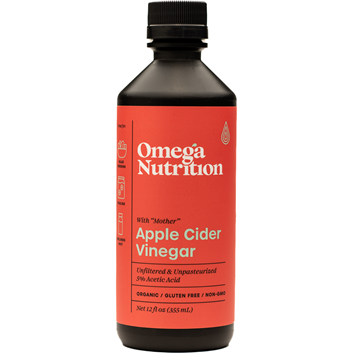 Omega Nutrition, Organic Apple Cider Vinegar 12 oz
