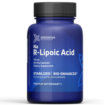 Geronova Research, R Lipoic Acid 100 mg 90 vcaps