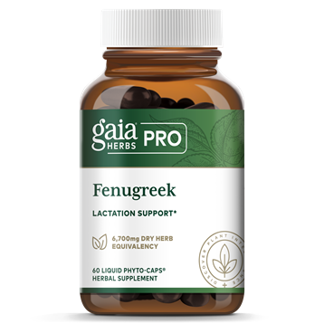 Gaia Herbs Pro, Fenugreek 60 liquid phyto-caps