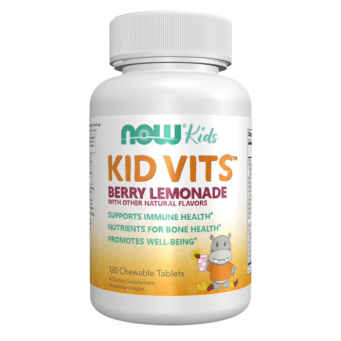 Kid Vits (Berry Lemonade) 120 chews by NOW