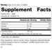 E-Manganese 3925-21 Supplement Facts
