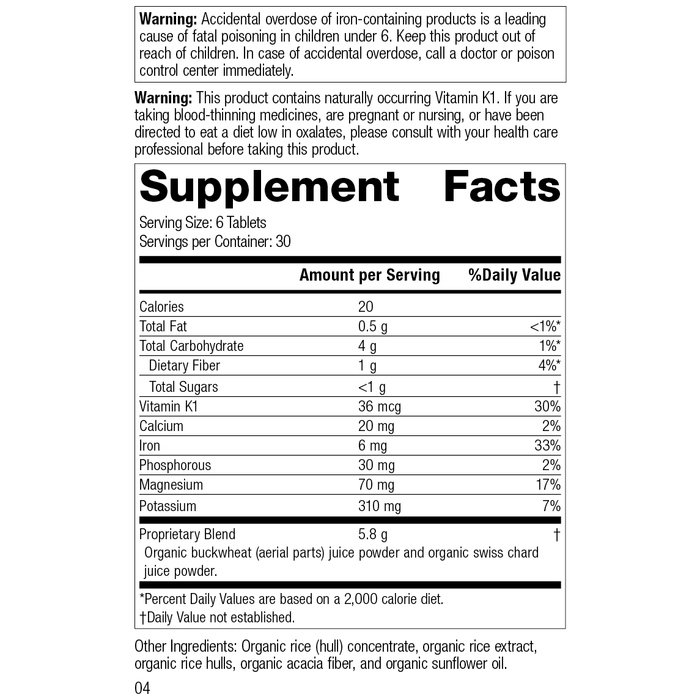 E-Z Mg™ Tablets, Rev 03 Supplement Facts
