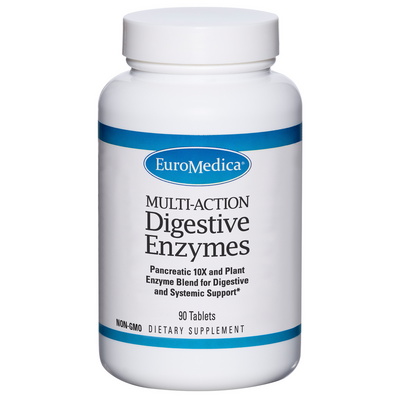 EuroMedica, Multi-Action Digestive Enzymes 90 tabs
