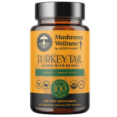 Turkey Tail Blend with Resihi | 90 caps | Herb Pharm — Blue Sky Vitamin