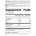 Rev 01 of Nutrition Label
