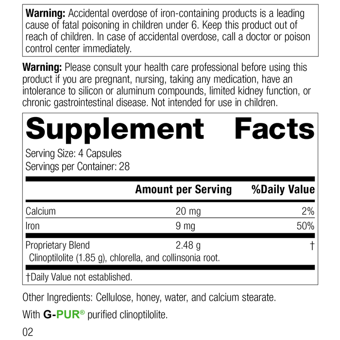 Rev 01 Supplement Facts